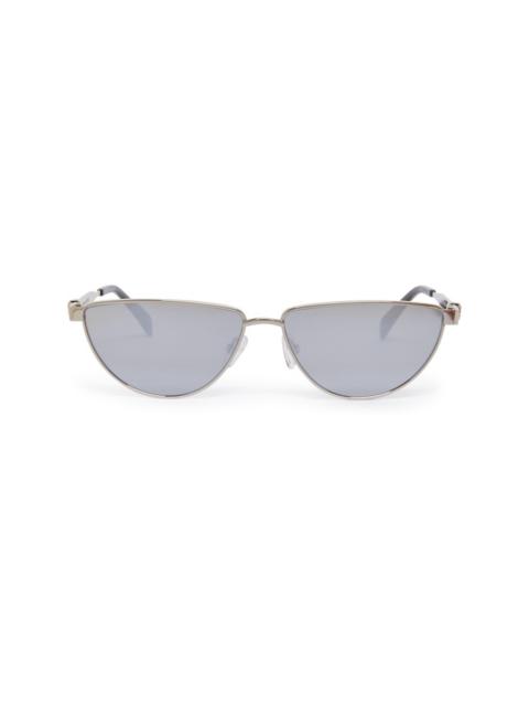 Alexander McQueen skull-appliquÃ© cat-eye sunglasses