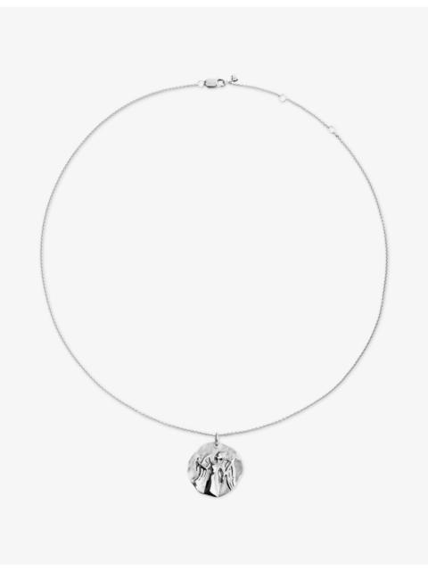MONICA VINADER Virgo Zodiac Sterling-Silver Pendant Necklace