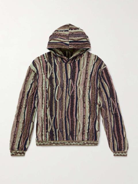 Kapital Gaudy Knitted Hoodie