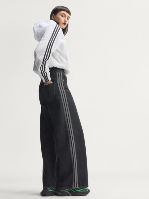 adidas HIGH RISE WIDE LEG DENIM PANT