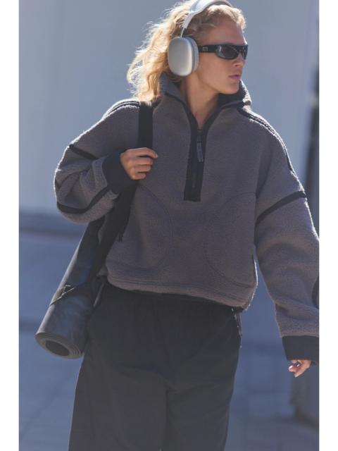 FREE PEOPLE Mountain High Half-Zip Fleece
