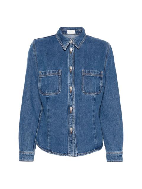 long-sleeve denim shirt