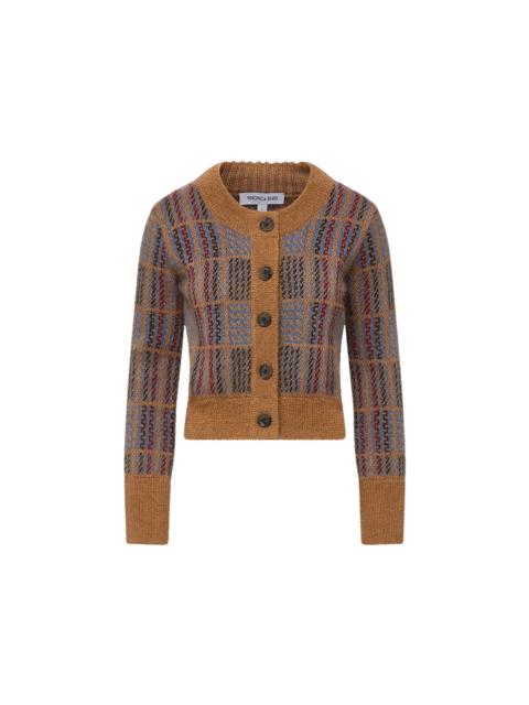 VERONICA BEARD JACIRA PLAID CARDIGAN