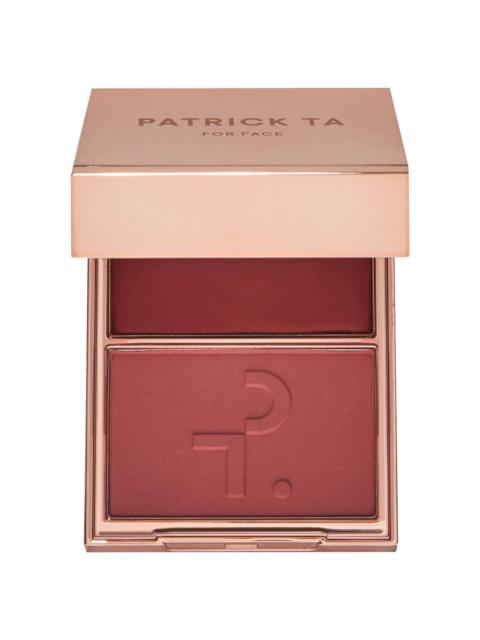 Patrick Ta Major Headlines Double-Take Crème & Powder Blush Duo