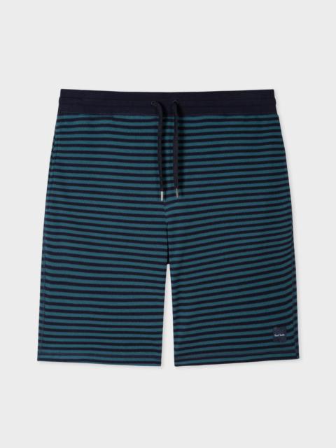 Paul Smith Stripe Jersey Lounge Shorts