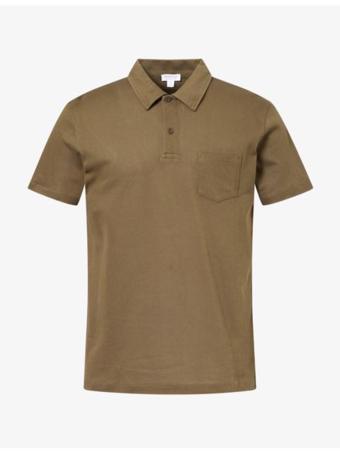 Sunspel Riviera Supima Cotton Polo T-Shirt