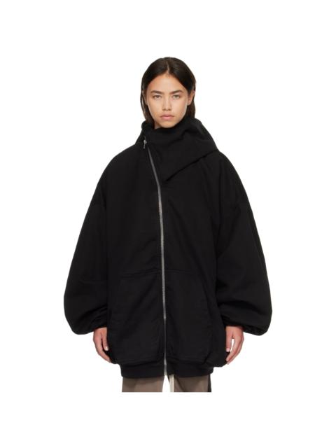Rick Owens DRKSHDW Black Tower Hun Hooded Jacket