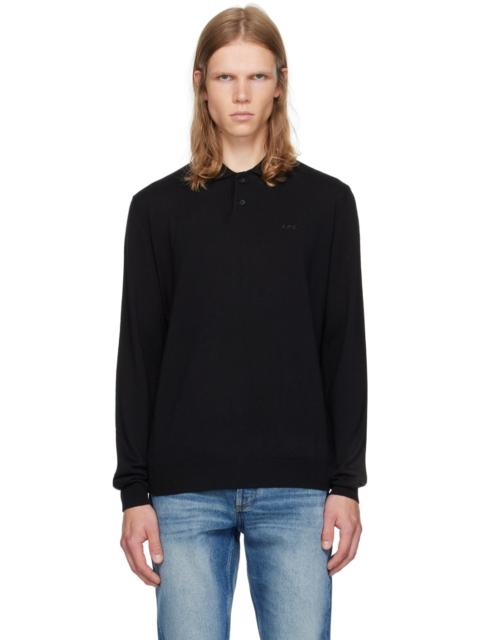 A.P.C. JACOB 로고 POLO SHIRT