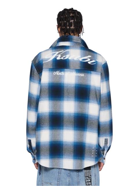 Ksubi ROSEBOWL LS SHIRT SALTED BLUE