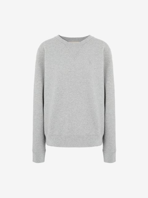 Maison Margiela M logo embroidered sweatshirt