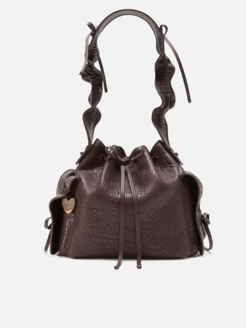 Acne Studios Multipocket Bucket Bag - Chocolate brown