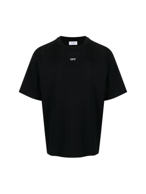 Arrow-print cotton T-shirt