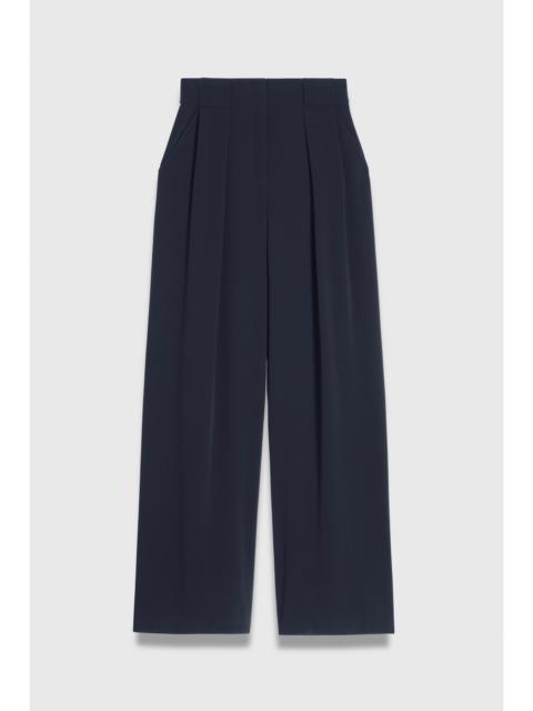 THE FOLD Clever Crepe Lyon Palazzo Trousers