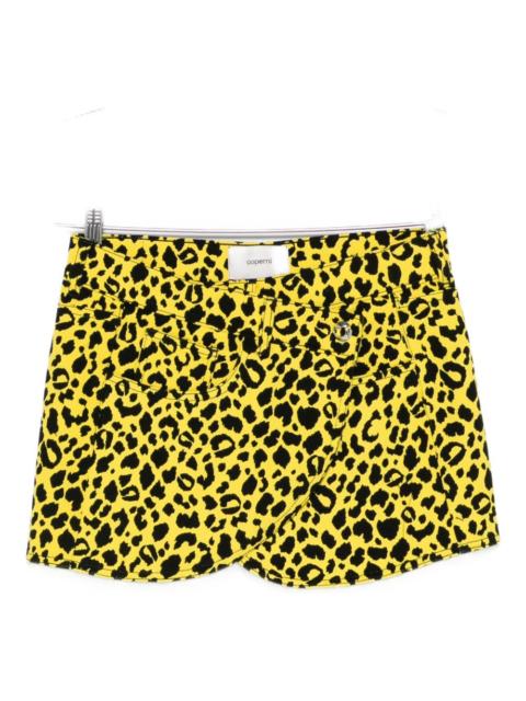 COPERNI leopard-print wrap skirt