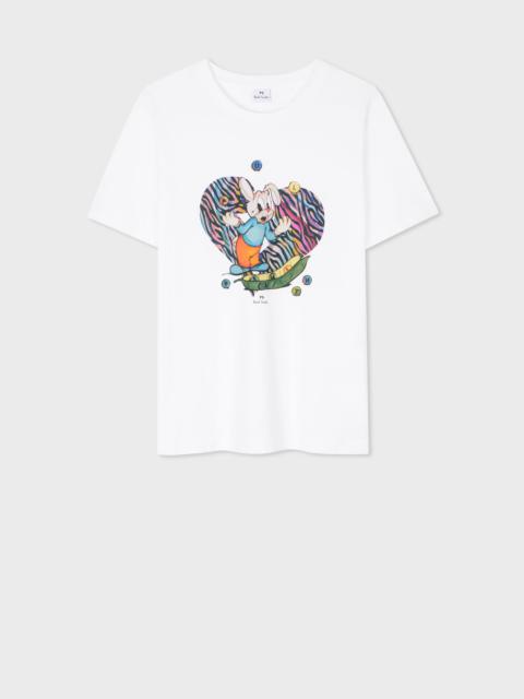 Paul Smith 'Zebra Heart Bunny' T-Shirt