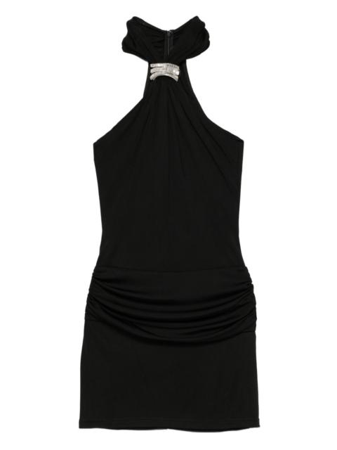 David Koma embellished gathered dress