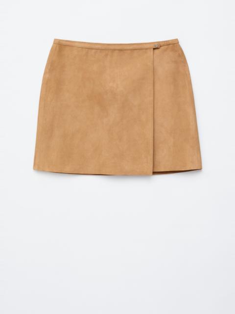 & Other Stories Suede Mini Skirt