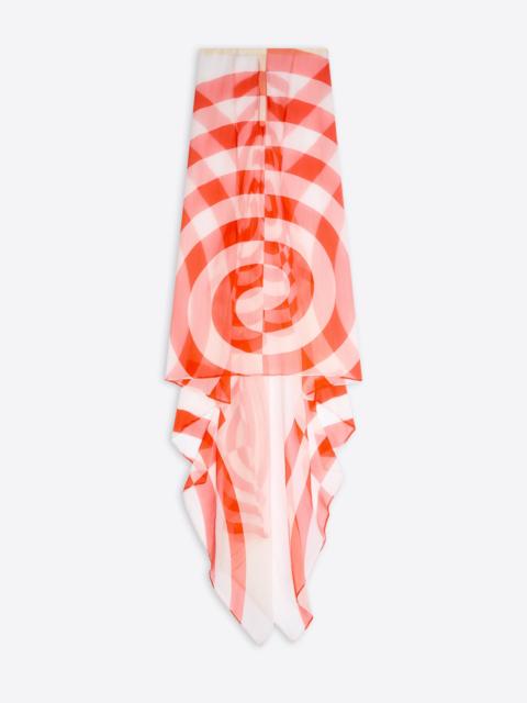 Dries Van Noten PRINTED SILK SKIRT