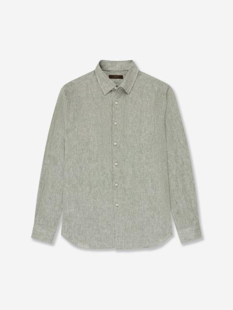 SLOWEAR Regular fit linen shirt