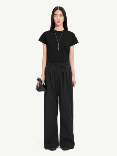 MM6 Maison Margiela Logo-embroidered nylon drawstring trousers