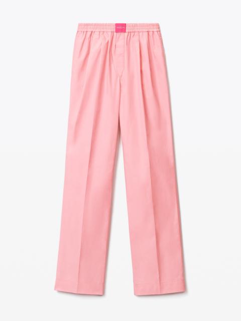 Alexander Wang BOXER PANT IN COMPACT COTTON