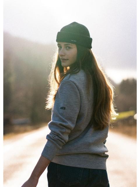 SAINT JAMES MIKI MAILLE - Short Ribbed Knit Fisherman Beanie