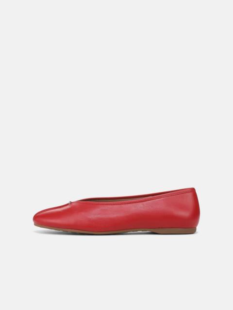 Vince Ori Leather Flat