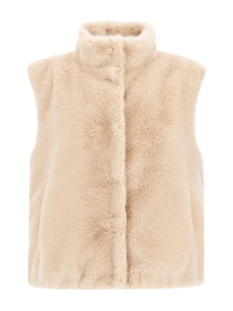 Herno Faux Beaver Fur Vest