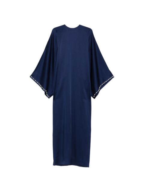 Stella McCartney embellished-sleeve maxi dress