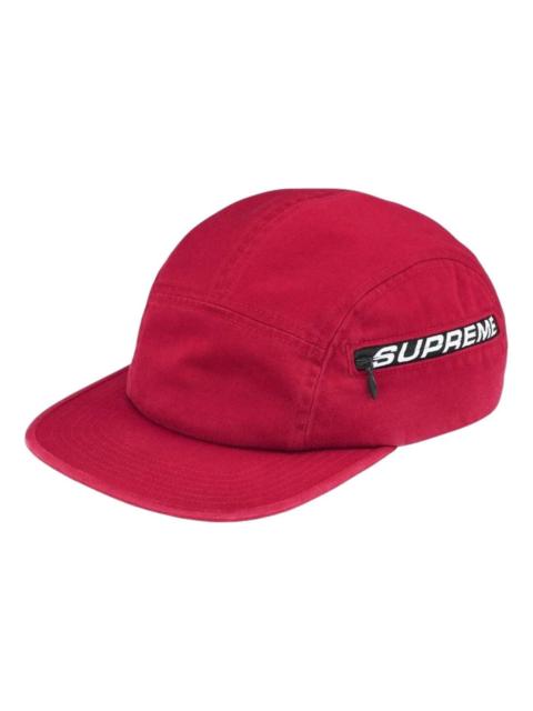 Supreme Supreme SS26 Side Zip Camp Cap 'Red' SUP-SS26-1031-RED