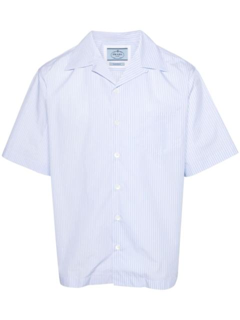 Prada striped cotton shirt