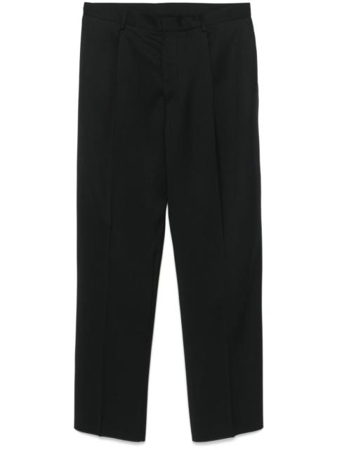 LARDINI pressed-crease trousers