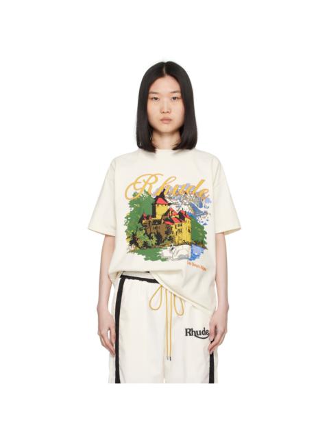 Rhude Off-White 'Chateau Alpes' T-Shirt