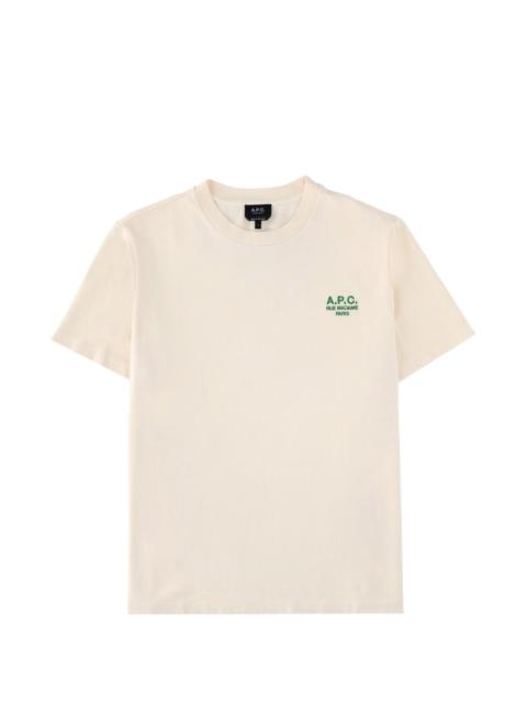 A.P.C. logo-detail T-shirt