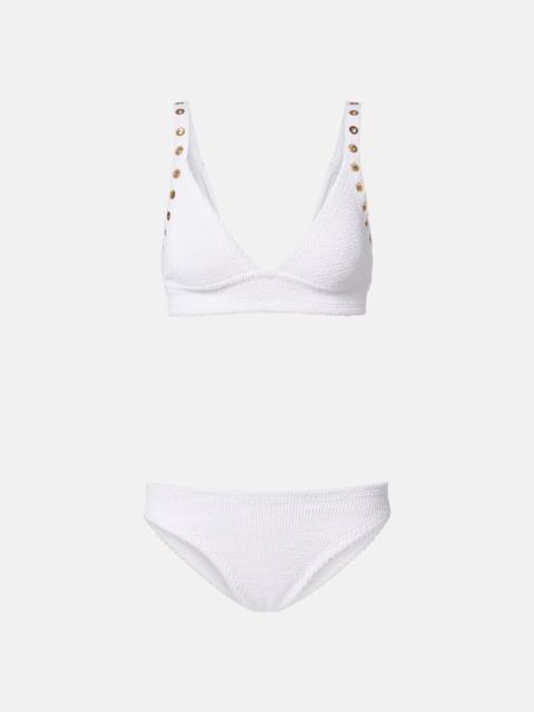 Hunza G Tessa embellished bikini