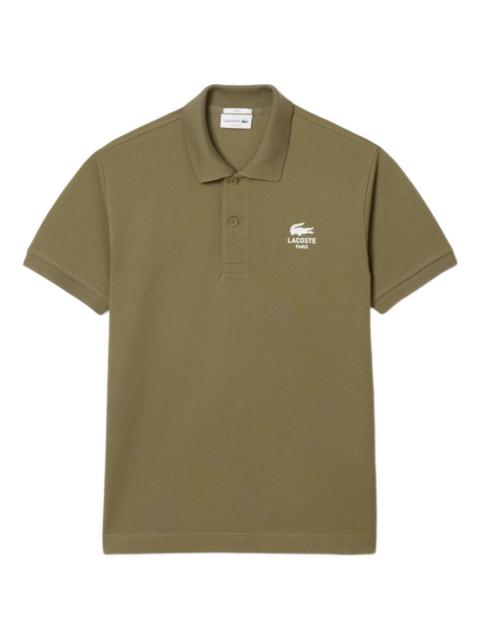 LACOSTE L.12.12 logo-embroidered polo shirt
