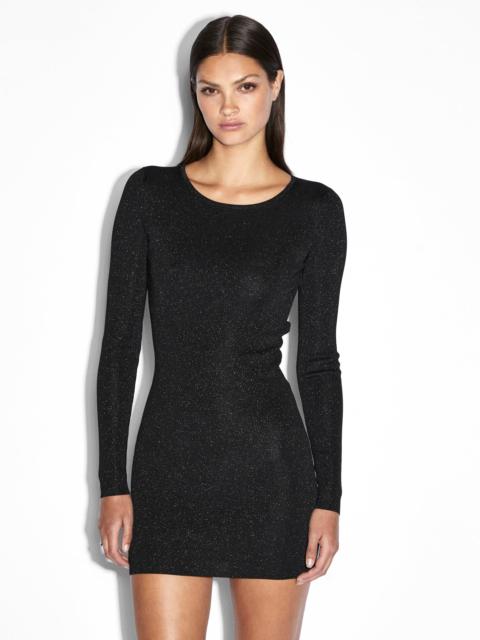 Ksubi UNTAMED LS DRESS BLACK