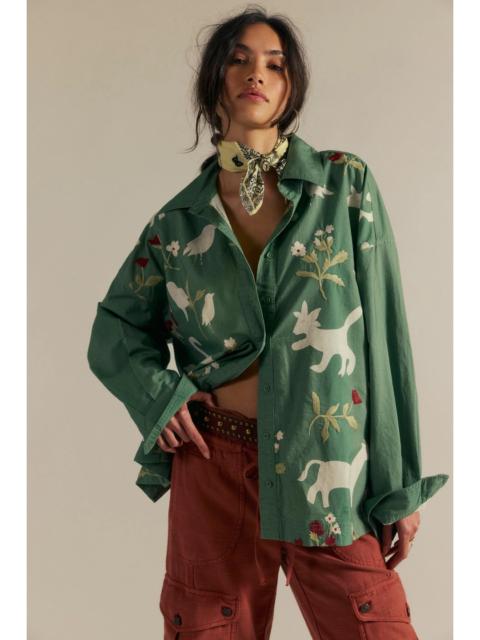 FREE PEOPLE We The Free Crafty Critter Shirt
