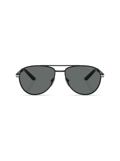 pilot-frame sunglasses