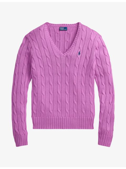 Polo Ralph Lauren Kimberly Cable-Knitted Cotton Jumper