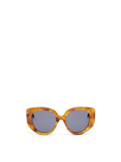 Butterfly sunglasses in acetate