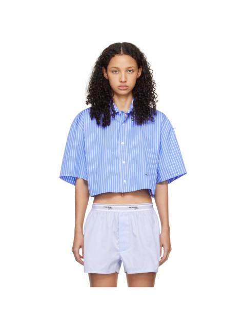HommeGirls® Blue Stripe Shirt