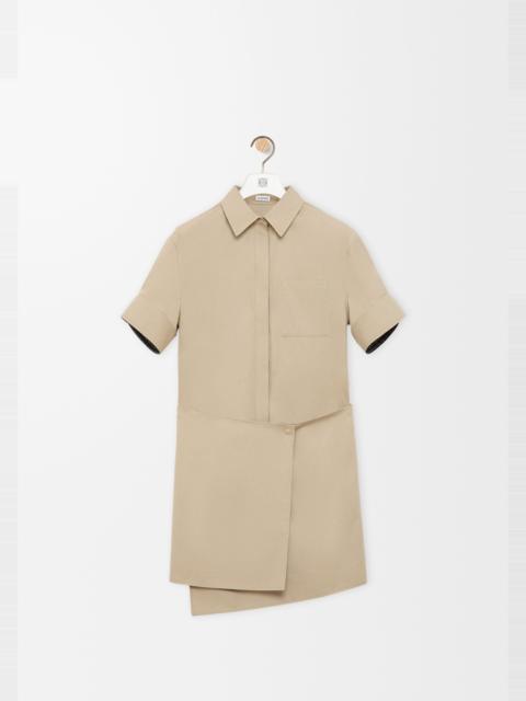 Loewe Dress in cotton and silk