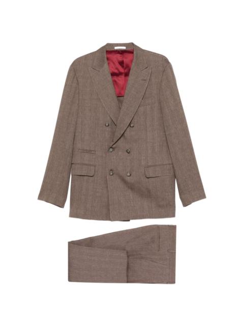 Brunello Cucinelli double-breasted suit