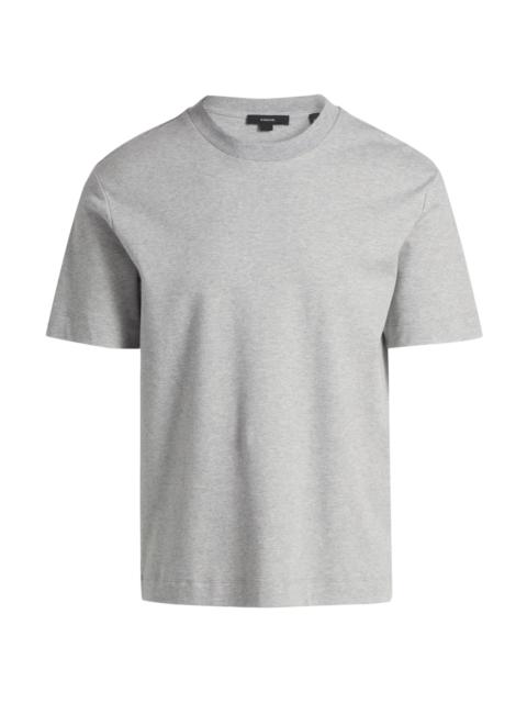 Vince Men's Peached Face Jersey Crewneck T-Shirt - Heather Grey