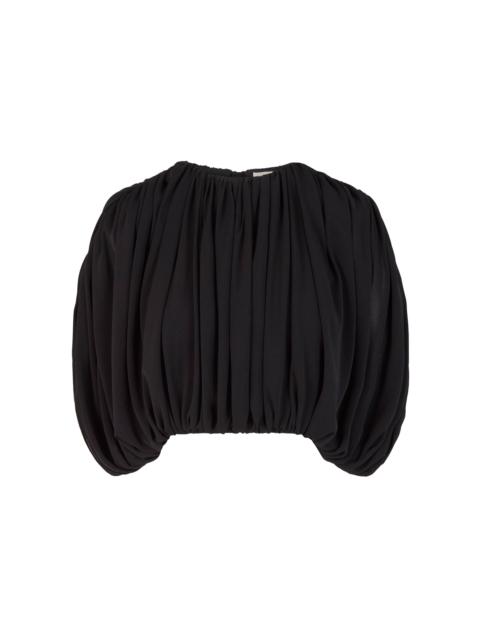 HEIRLOME Louise Draped Top black