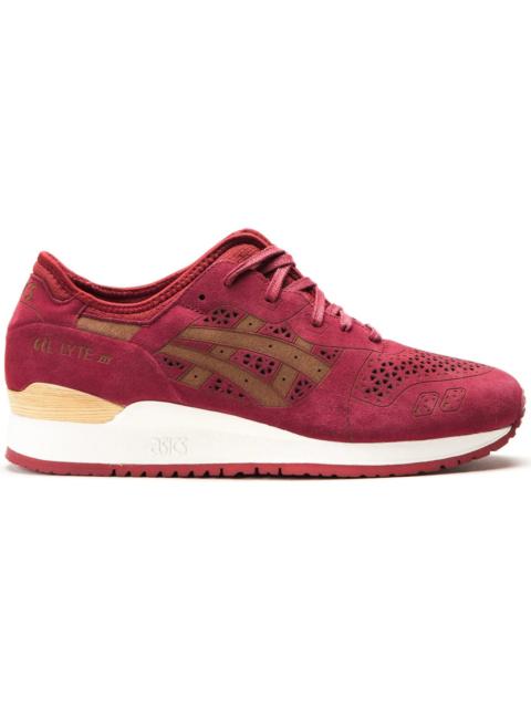 ASICS Gel-Lyte III Laser Cut (Burgundy)