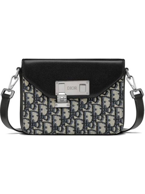 Dior Dior Messenger Pouch Oblique Galaxy Beige/Black