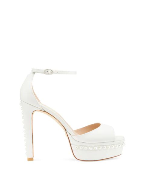 Stuart Weitzman Discoplatform Pearl Sandal