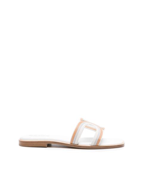 Kate crossover leather sandals